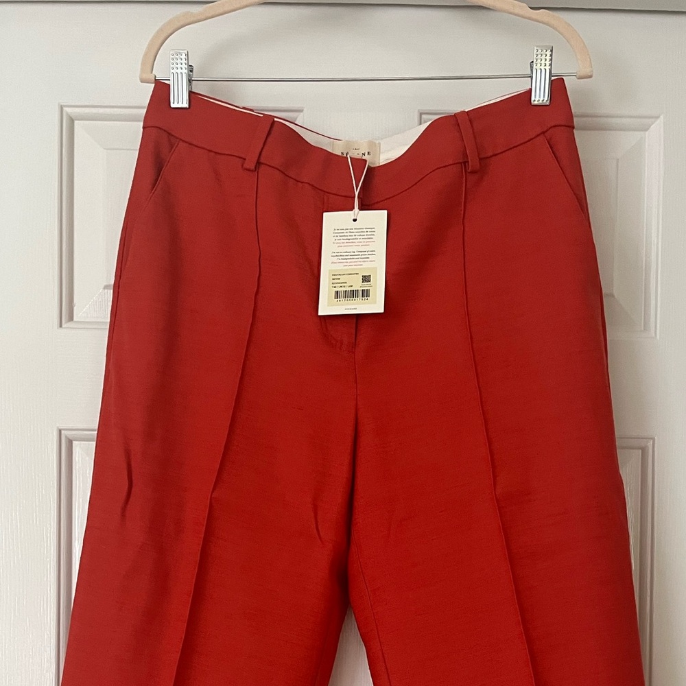 NWT Sézane Corentin Pants, color Sienna, size US 8 (FR 40) - Picture 5 of 8